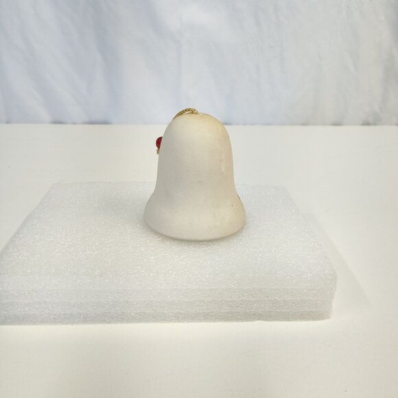 Sandstone Creations Hand-Painted Ceramic Bell Cardinal Design Signed by Anna VTG - Picture 3 of 7